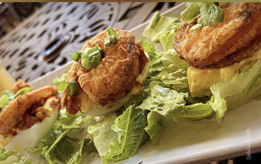 Creole Deviled Eggs
