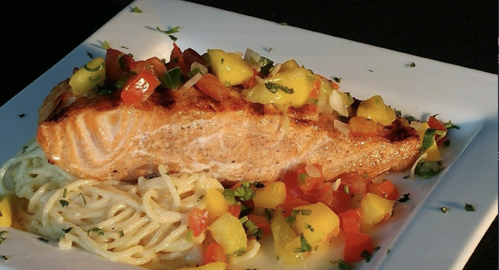 Fire Grilled Salmon