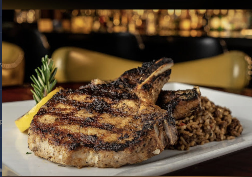 Double Grilled Pork chops