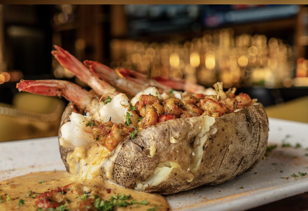 SEAFOOD FONDUE POTATO
